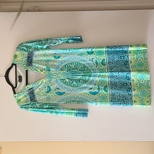 Hale Bob colorful dress